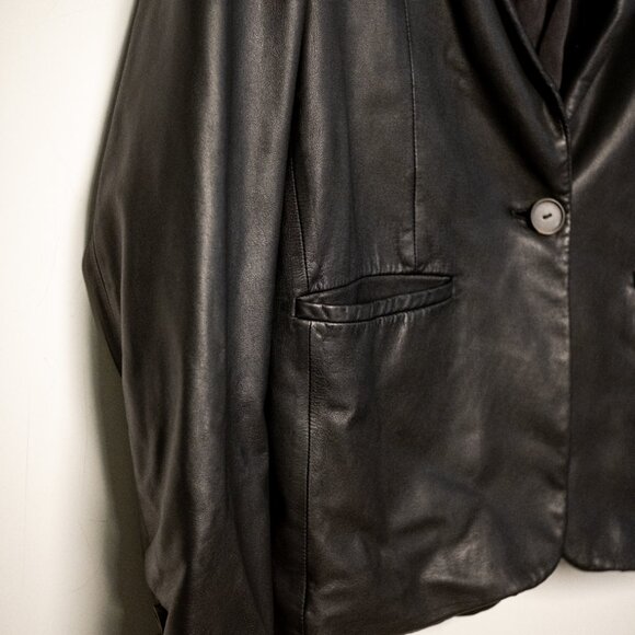 Vince leather blazer - Picture 4 of 4